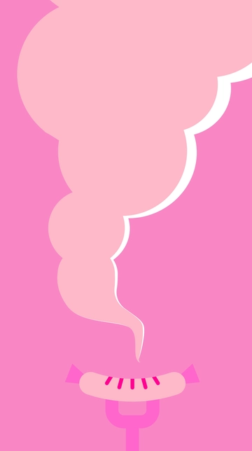 Free Pink Background Iphone Template to Edit Online