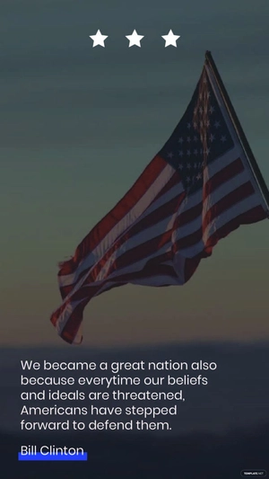 Bill Clinton - We became a great nation also because every time our beliefs and ideals have been threatened, Americans have stepped forward to defend them.