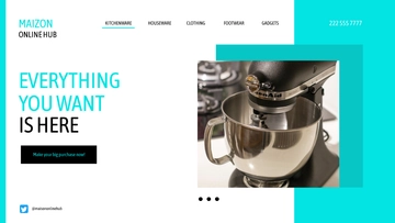 Free Website Prototype Template to Edit Online