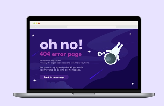 Outreach 404 Error Page