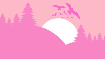 Free Aesthetic Cool Pink Background Template to Edit Online