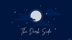 Dark Blue Aesthetic Wallpaper