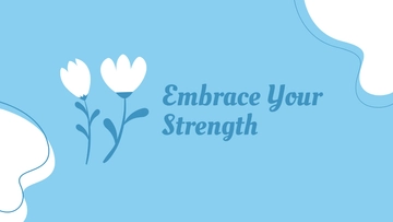 Free Baby Blue Wallpaper Template to Edit Online
