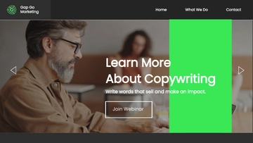 Free Leading Page Desktop Prototype Template to Edit Online