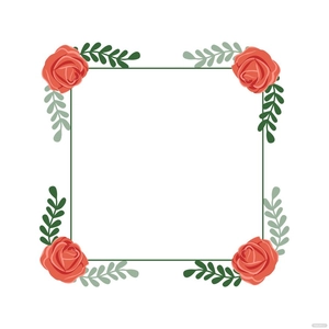 Floral Frame Clipart