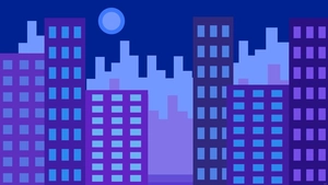 Purple and Blue Background