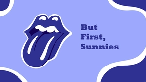 Blue Baddie Wallpaper