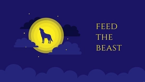 Blue Wolf Wallpaper