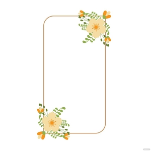 Wedding Floral Background Clipart