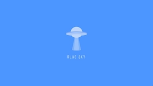 Free Plain Blue Wallpaper Template to Edit Online