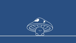 Plain Blue Background