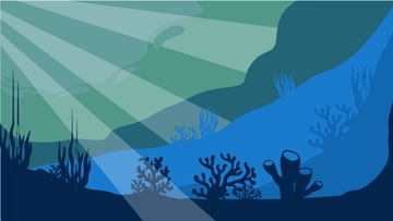 Free Blue And Green Background Template to Edit Online