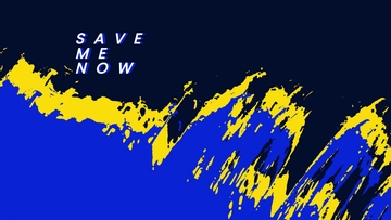 Free Blue And Yellow Wallpaper Template to Edit Online