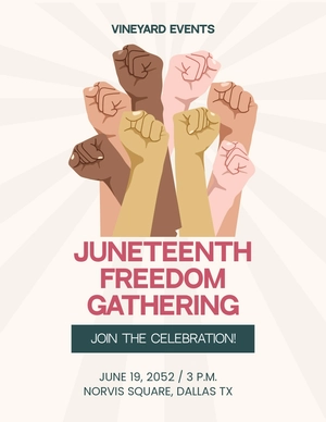 Juneteenth Freedom Flyer