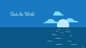 Blue Desktop Wallpaper