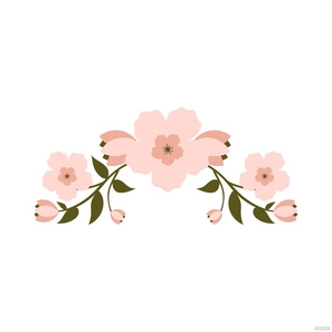 Wedding Floral Design Clipart