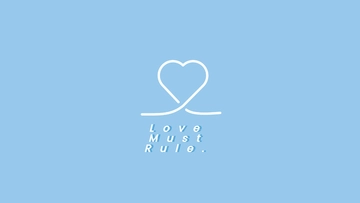 Free Blue Love Wallpaper Template to Edit Online