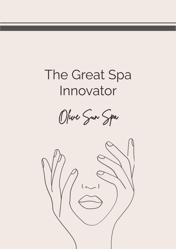Free Innovative Company Flipbook Template to Edit Online