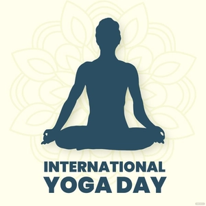 Happy International Yoga Day Clipart