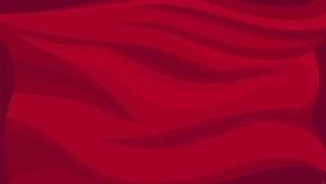 Red Fabric Background