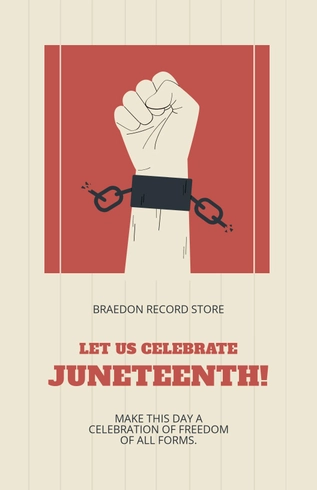 Vintage Juneteenth Poster