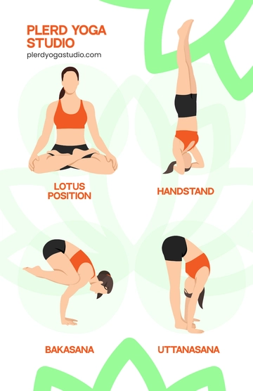 Free Yoga Poses Poster Template to Edit Online