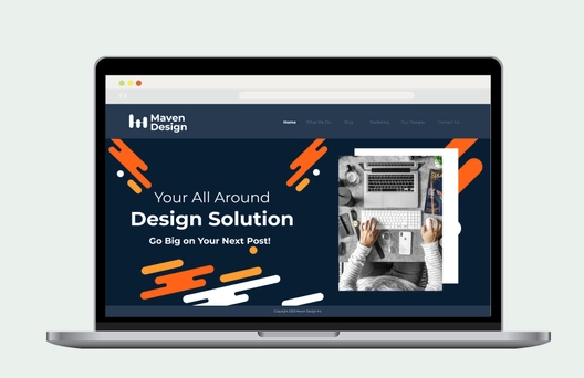 Tech App Desktop Prototype Template