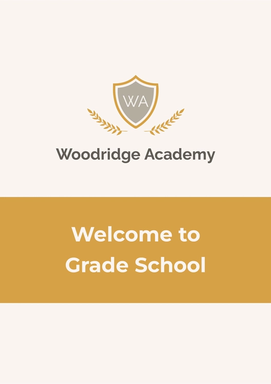 School Flipbook Template