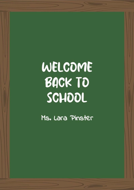 Back To School Flipbook Template