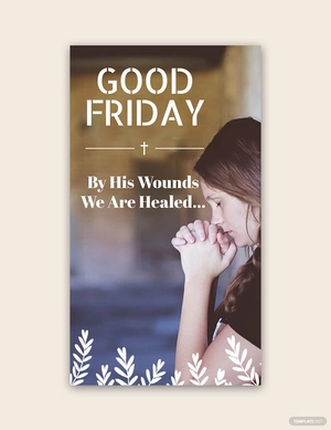 Good Friday Snapchat Geofilter Template