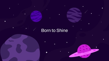 Free Violet Galaxy Wallpaper Template to Edit Online