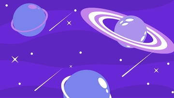 Free Purple Galaxy Background Template to Edit Online
