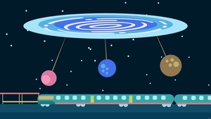 Anime Galaxy Background