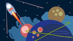 Pretty Galaxy Background