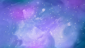 Watercolor Galaxy Background