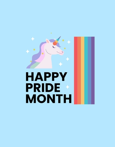 Happy Pride Month T Shirt Template