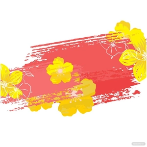 Watercolor Summer Floral Clipart