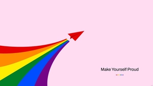 Minimalist Pride Wallpaper