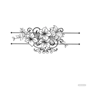Floral Damask Clipart