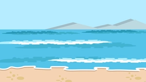 Beach Water Background