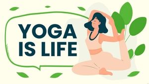 International Yoga Day Quote Wallpaper