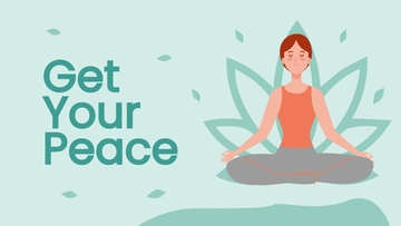 Free International Yoga Day Desktop Wallpaper Template to Edit Online
