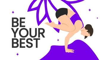 Free Creative International Yoga Day Wallpaper Template to Edit Online