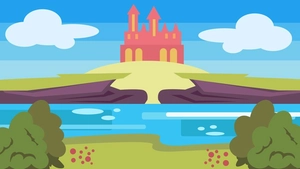 Colorful Anime Background