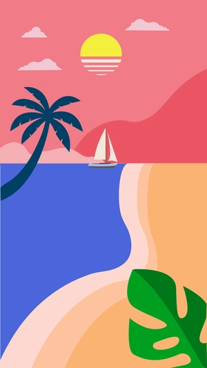 Iphone Beach Background
