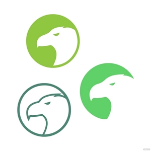 Round Eagle Clipart