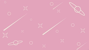 Pink Space Background