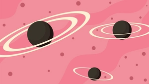 Retro Space Background