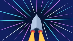 Space Motion Background