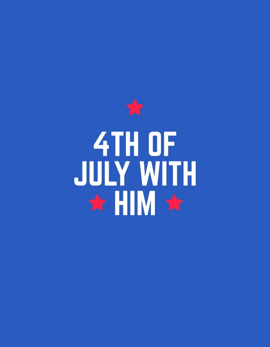 Couples 4th Of July Shirt Template